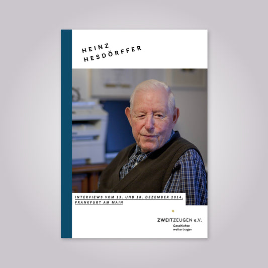 Heinz Hesdörffer – ZWEITZEUGEN Interview-Magazin