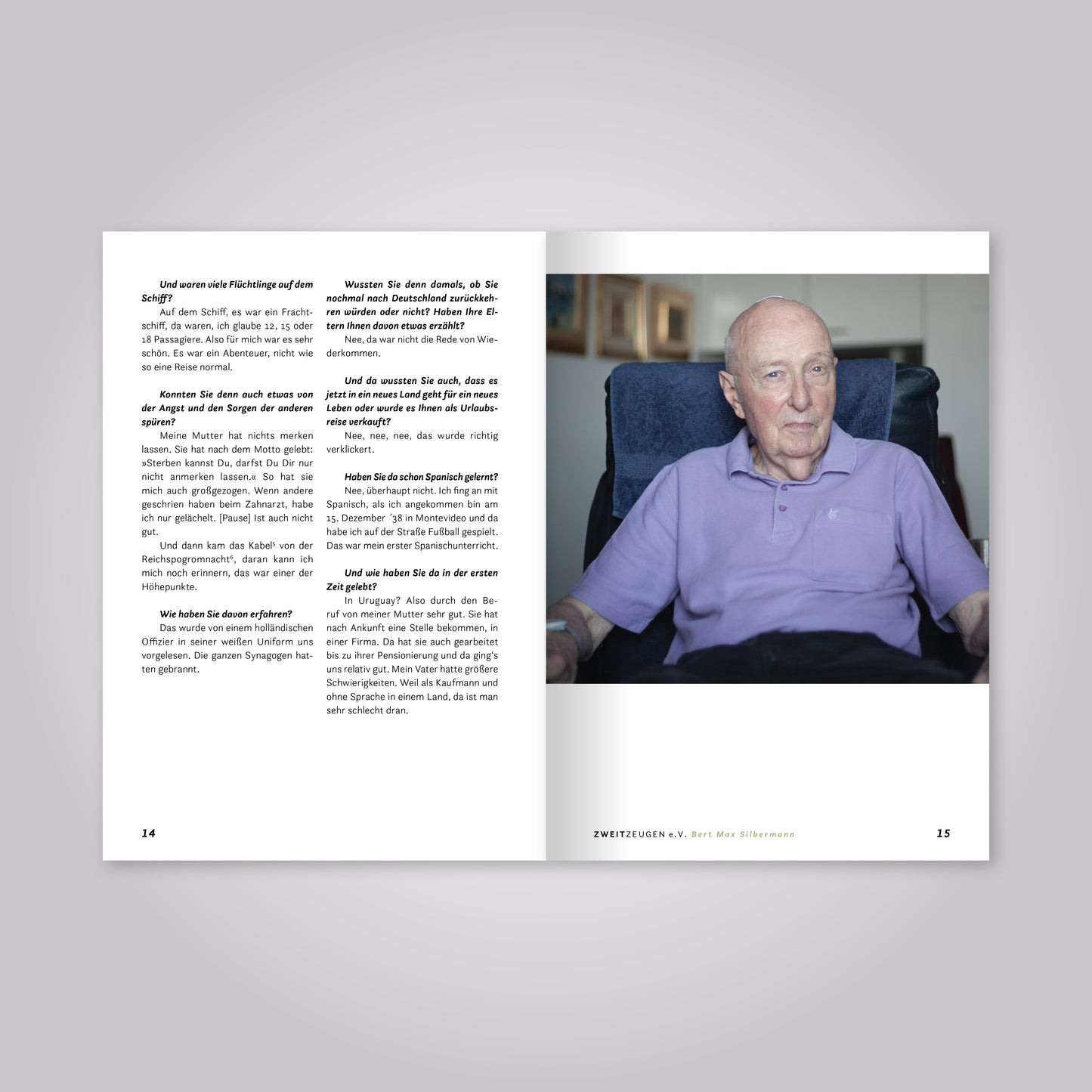 Bert Max Silbermann – ZWEITZEUGEN Interview-Magazin