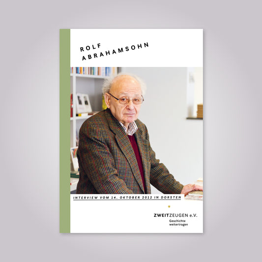 Rolf Abrahamsohn – ZWEITZEUGEN Interview-Magazin