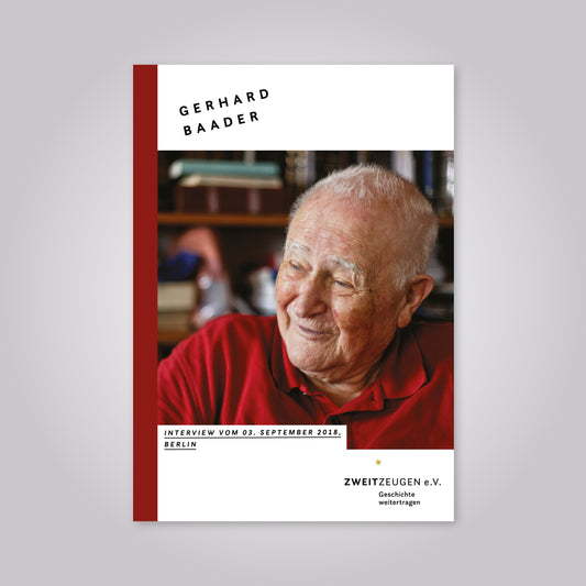 Magazin-Cover: alter Mann mit kurzen weißen Haaren trägt ein rotes Polo-Shirt.